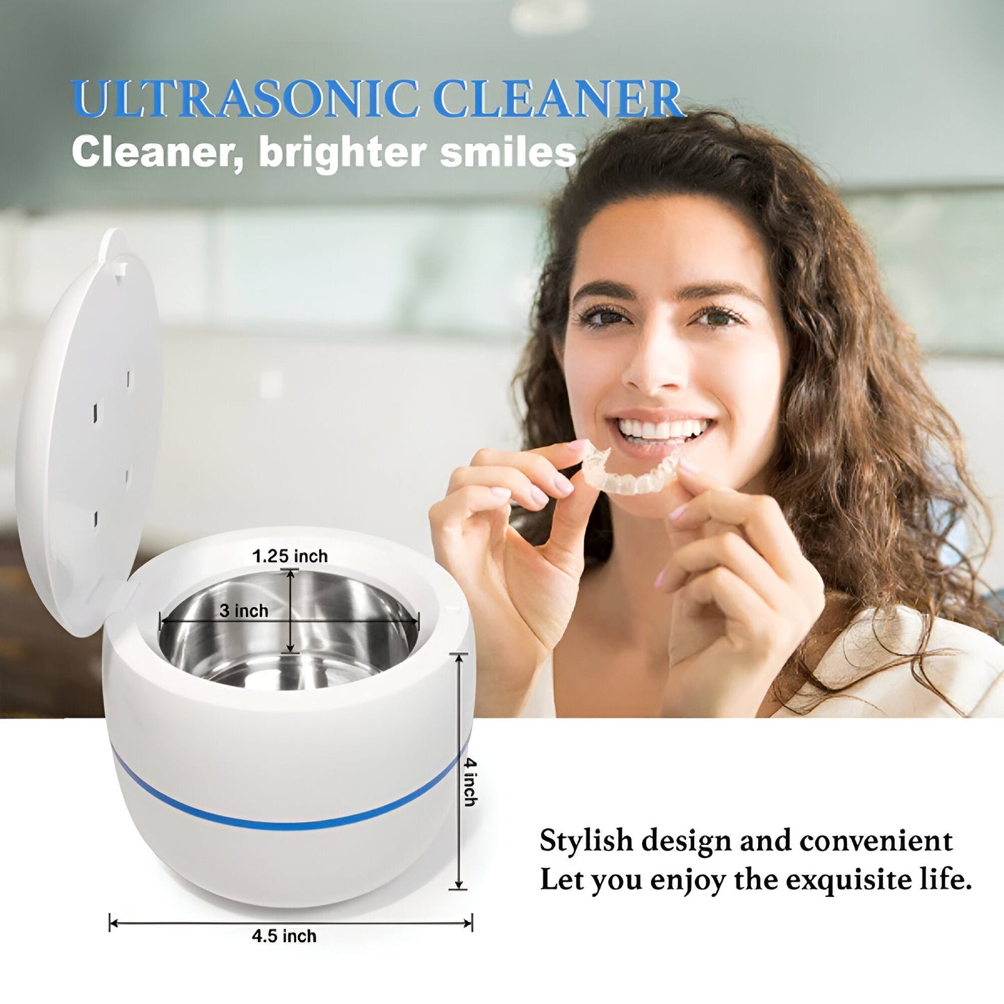 Seeravie™ – Ultrasonic Multi-Purpose Cleaner